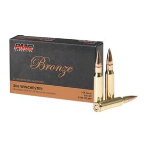 Pmc Bronze 308 Win - 308 Winchester 147gr Full Metal Jacket 20/Box