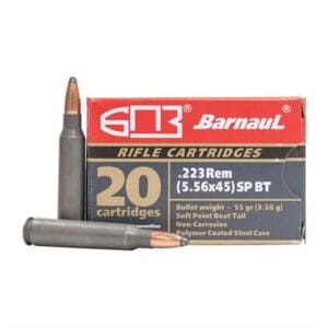 Polycoated 223 Remington Soft Point Ammo - 223 Remington 55gr Soft Point 20/Box