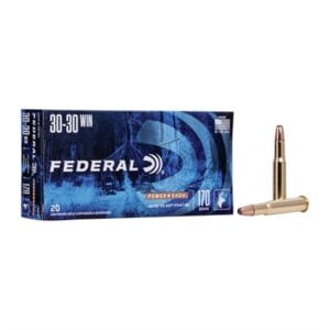 Power-Shok Ammo 30-30 Winchester 170gr Soft Point Rn - 30-30 Winchester 170gr Jacketed Soft Point 20/Box