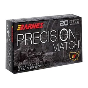 Precision Match 300 Aac Blackout Ammo - 300 Aac Blackout 125gr Match Burner Otm Boat Tail 20/Box