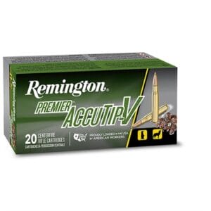 Premier Accutip-V 22-250 Remington Rifle Ammo - 22-250 Remington 50gr Accutip-V Polymer Tip 20/Box