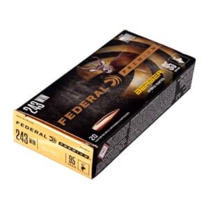 Premium Hybrid Hunter 243 Winchester Ammo - 243 Winchester 95gr Berger Hybrid Hunter 20/Box