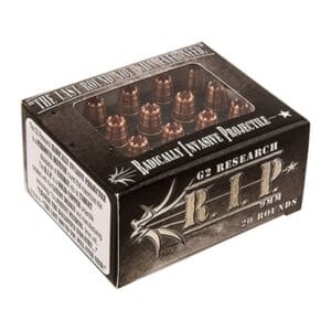 R.I.P. 9mm Luger Ammo - 9mm Luger 92gr Hollow Point 20/Box