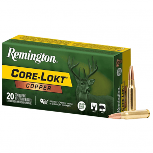 REMINGTON Core-Lokt Copper 308 Win 150 Grain 20rd/Box Rifle Ammo (R27854)