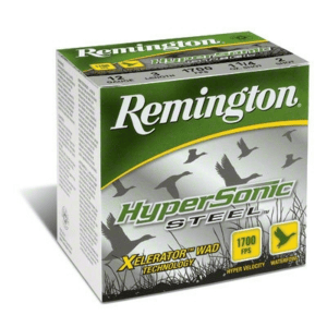 REMINGTON Hypersonic 12 Gauge 3.5in #4 Ammo, 25 Round Box (HSS12354)