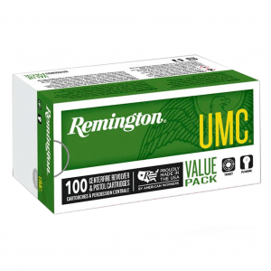 REMINGTON UMC 9mm Luger 115gr JHP 100/Box Value Pack Handgun Ammo (23753)