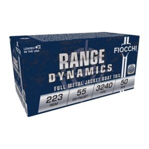 Range Dynamics 223 Remington Ammo - 223 Remington 55gr Full Metal Jacket 1000/Case