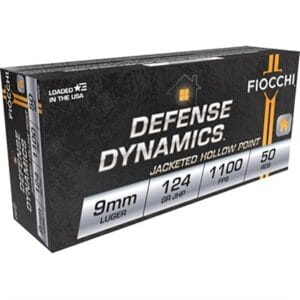 Range Dynamics 9mm Luger Ammo - 9mm 124gr Fmj 50/Box 1000/Case