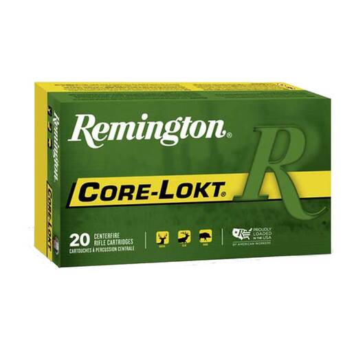 Remington Core-Lokt 30-06 Springfield 125gr PSP Rifle Ammo - 20 Rounds