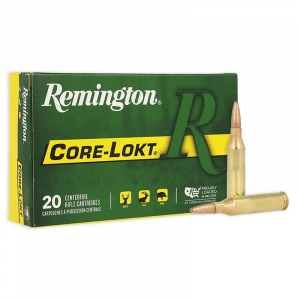 Remington Core-Lokt Rifle Ammunition .243 Win 100 gr PSP 2960 fps 20/ct