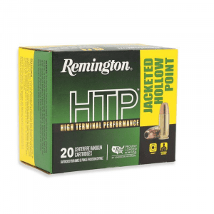 Remington HTP Handgun Ammunition .40 S&W 180 gr JHP 1015 fps 20/ct