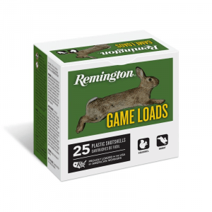 Remington Lead Game Load 12 ga 2 3/4" 3 1/4 dr 1 oz #6 1290 fps 25/ct