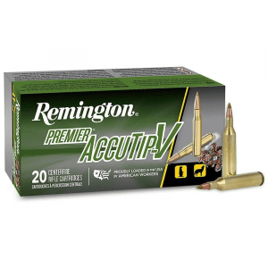 Remington Premier AccuTip Varmint Rifle Ammunition .17 Rem 20 gr ATV 4250 fps 20/ct