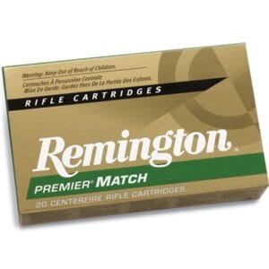 Remington Premier Match 308 Win 168gr Matchking Bthp 20/Bx