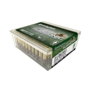 Remington Subsonic .22 LR 40 Grain Copper Plated Hollow Point Rimfire Ammo - 100 Rounds