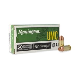 Remington UMC .380 ACP 95 Grain FMJ Handgun Ammo