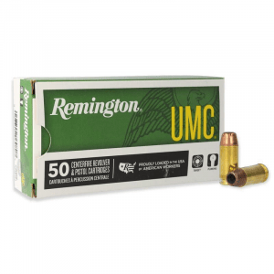 Remington UMC Handgun Ammunition .40 S&W 180 gr JHP 990 fps 50/box