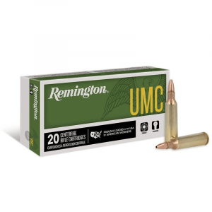 Remington UMC Rifle Ammunition .22-250 Rem 45 gr JHP 4000 fps 20/ct