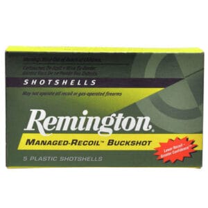 Remington Ulitimate Dense 20 Gauge 2-3/4in #3 Buck 17-Pellet Buckshot Shotshells - 5 Rounds - #3 Buck