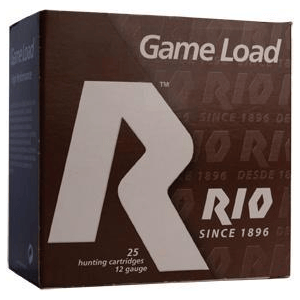 Rio Super Game Shotshells 12 ga 2-3/4" 1-1/8 oz 1280 fps #6 25/ct