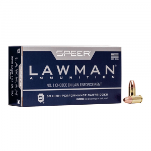 SPEER LAWMAN 9MM LUGER 147GR TMJ AMMO 1000RD CASE