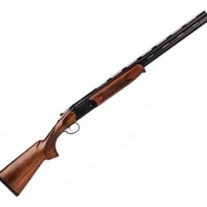 Savage Arms Stevens 555 Compact 20 Gauge 3in Black Semi-Gloss Over Under Shotgun - 24in - Brown