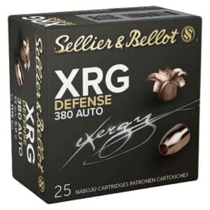 Sellier & Bellot 380 Auto (ACP) 77gr JHP Handgun Ammo - 25 Rounds