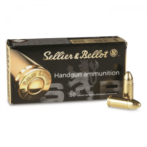 Sellier & Bellot 9mm FMJ 115 Grain 50 Rounds