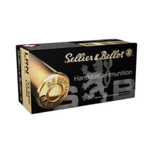 Sellier &Bellot .32 S&W Long 100 Grain Lead Round Nose Handgun Ammo