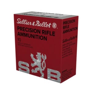 Sellier &Bellot .338 Lapua Magnum 250 Grain Boat Tail Hollow Point Centerfire Rifle Ammo