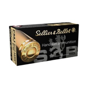 Sellier &Bellot 9mm Luger 115 Grain 1300 FPS FMJ Handgun Ammo