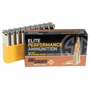 Sig Sauer Elite Hunting Rifle Ammunition .300 AAC Blackout 120gr SC 20/ct