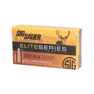 Sig Sauer Elite Performance SIG HT .300 AAC Blackout 120 Grain Centerfire Rifle Ammo