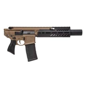 Sig Sauer MCX Rattler Canebrake 300 AAC Blackout 5.5in Dark Earth Modern Sporting Pistol - 30+1 Rounds