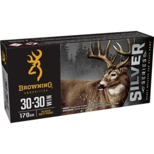 Silver Series 30-30 Winchester Rifle Ammo - 30-30 Winchester 170gr Plated Soft Point 20/Box