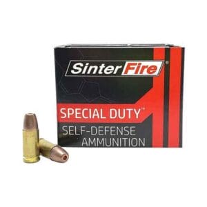 SinterFire Special Duty 10mm Auto 125gr Lead Free HPF Handgun Ammo - 20 Rounds