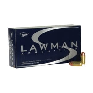 Speer Lawman .380 ACP 95 Grain TMJ Centerfire Handgun Ammo