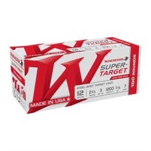 Super Target 12 Gauge Shotgun Ammo - 12 Gauge 2-3/4'''' 1-1/8oz #7 100/Box