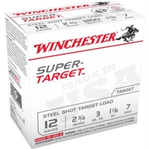 Super Target 12 Gauge Shotgun Ammo - Super Target 12 Gauge 2-3/4'''' 1-1/8 Oz #7 Shot 25/Box