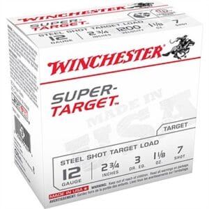 Super Target 12 Gauge Shotgun Ammo - Super Target 12 Gauge 2-3/4'''' 1-1/8oz #7 250 Case