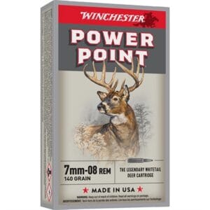 Super-X Ammo 7mm-08 Remington 140gr Power-Point - 7mm-08 Remington 140gr Power-Point 20/Box