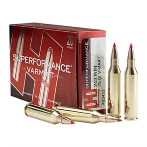 Superformance Varmint Ammo 243 Winchester 75gr V-Max - 243 Winchester 75gr V-Max 20/Box