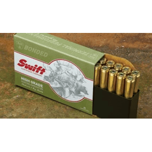 Swift Scirocco II Rifle Ammunition .338 Lapua Mag 210 gr BT 3076 fps 20/ct