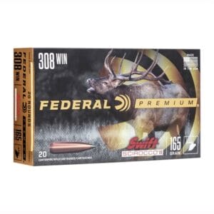 Swift Scirocco Ii 308 Winchester Ammo - 308 Winchester 165gr Scirocco Ii 20/Box