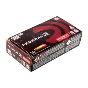 Syntech Pcc 9mm Luger Ammo - 9mm Luger 130gr Syntech Jacket Flat Nose 50/Box