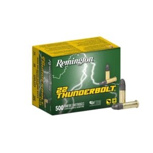 Thunderbolt Ammo 22 Long Rifle 40gr Lead Round Nose - 22 Long Rifle 40gr Lead Round Nose 500/Box