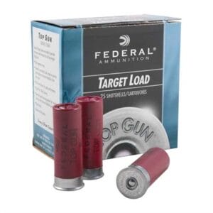 Top Gun Light Ammo 12 Gauge 2-3/4'''' 1-1/8 Oz #8 Shot - 12 Gauge 2-3/4'''' 1-1/8 Oz #8 Shot 25/Box