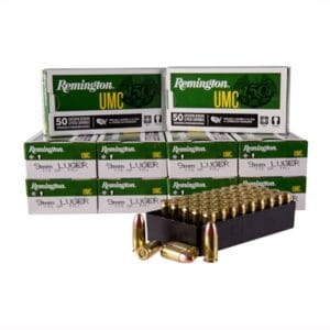 Umc 9mm Luger Ammo - Umc 9mm Luger 115gr Full Metal Jacket 500/Case