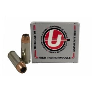 Underwood 10mm Auto Ammo - 10mm Auto 180gr Bonded Jacketed Hollow Point 20/Box