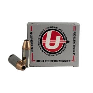 Underwood 9mm Luger +p Ammo - 9mm Luger +p 147gr Hornady Xtp Jacketed Hp 20/Box